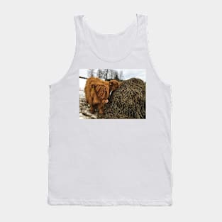 Scottish Highland Cattle Calves 1744 Tank Top